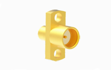ASMP Male Flange Mount Gold Plated RF Connector for 2#Semi-flexible/2#Semi-rigid Cable