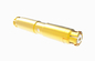Gold Plated SMP Female To Female Bullet RF Connector / Adapter