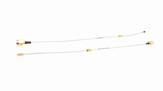 Custom SMA Male to SSMP Female Coax Cable Assemblies with Cable 1#Semi-rigid Coaxial Cable