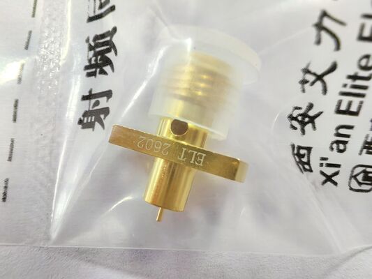 18GHz two Holes Flange Mount Jack SMA RF Connector for Phased Array Radar System