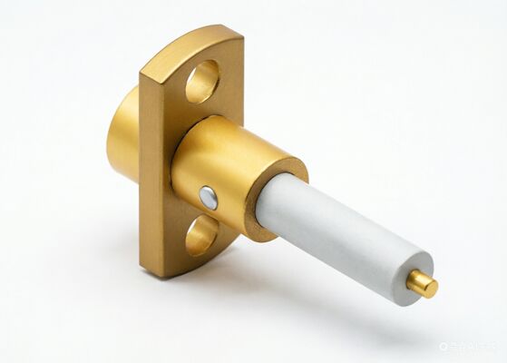 50ohm SMP Male Plug Straight 2 Hole Flange Mount SMP RF Connector up to 18GHz Push-On Design