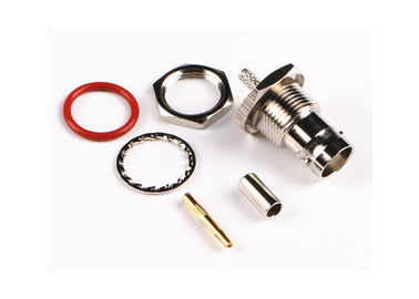 Male Antenna Coax BNC Connectors Crimp BNC Pin Connector Easy to Use