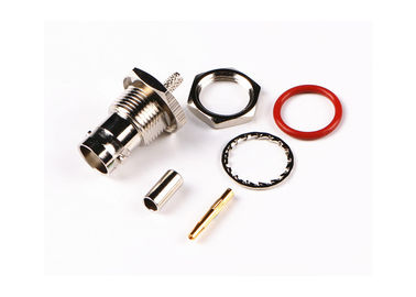 Male Antenna Coax BNC Connectors Crimp BNC Pin Connector Easy to Use
