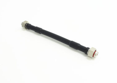 4.3-10 Male RF Coaxial Connector Straight Clamping Connectors 50Ω Impedance