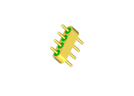 4 Pin Hermetically Sealed Connectors DC Multi-pin Header Connectors With Full Radius Tip JMC-1503