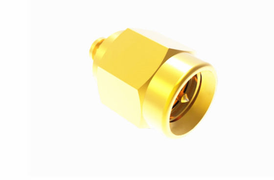 18Ghz SMA dourado RF reto coaxial/conector de cabo 50Ohm para a antena