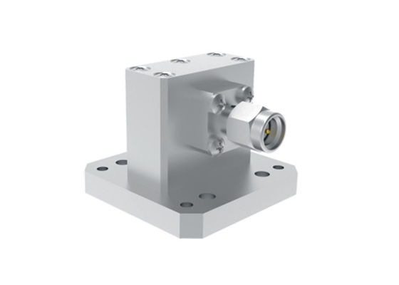 6GHz~18GHz WRD650 para SMA Macho Guia de onda de ângulo direito para adaptador de coaxial SMA/WRD650-JF