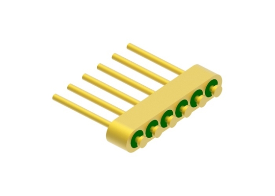 Cabeça de vedação hermética de 6 pinos de diâmetro de 0,4 mm com superfície de ligação de fio de ouro MC-629-JH