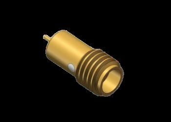 Hermeticamente fechado 50Ω Brass Alloy Bulkhead Feminino Mini SMA Jack SSMA RF Connector para ambientes adversos