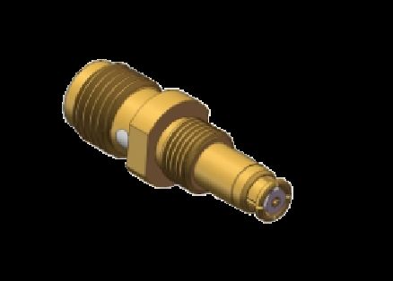 Jack SMA direto para SMP Jack Adaptador Faixa de frequência de 0,3 MHz a 18 GHz Usando componente de microondas