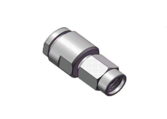 Conector de cabo Mini SMA de aço inoxidável para transmissão de sinal de RF em sistemas de navegação