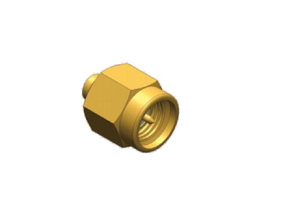 Conector SMA RF de 18 GHz, conector masculino para RG405, .086, 2#Cable semi-rígido/flexível com resistência a sal