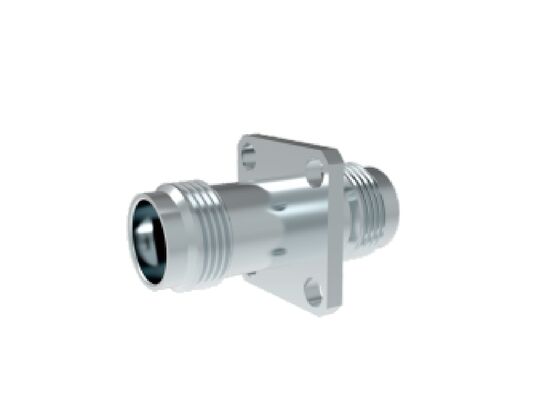 50Ω 11GHz TNC Jack para conectores RF aeroespaciais do adaptador Jack com baixa perda de inserção máxima de 0,3dB
