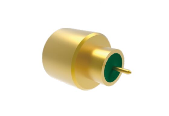 50Ω 40GHz Hermeticamente selado SMP Conector de conector masculino para soldagem de PCB Conectores RF aeroespaciais com baixa IL