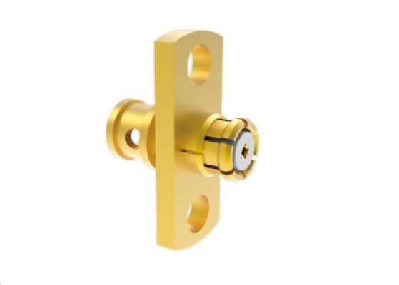 conectores aeroespaciais do RF da flange do furo de 50Ω 18GHz SMP Jack 2 que acoplam para o cabo CXN3506