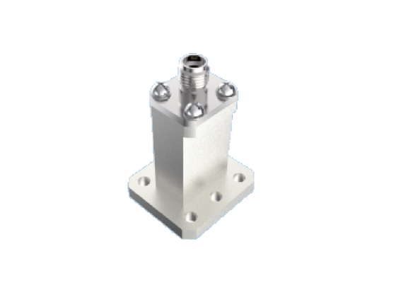 Guia de onda wr 51 para adaptador tipo k de 2.92mm, banda ku/k 15ghz ~ 22ghz, conectores rf aeroespaciais de lançamento final com baixa perda de inserção