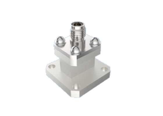 BJ220/WR 42 Guia de onda para adaptador tipo K de 2,92 mm 18GHz ~ 26,5GHz Conectores RF de lançamento aeroespacial usando banda K