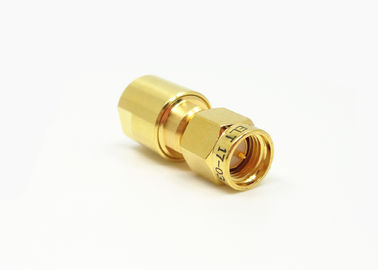 Conector de bronze do homem SMA RF do mini tamanho para o cabo de LMR200 MF147B CXN3449
