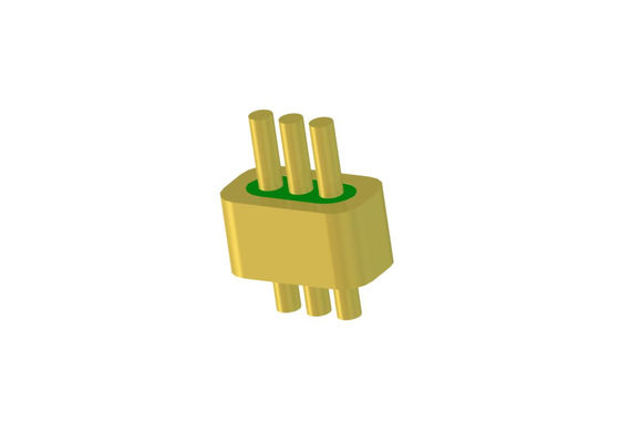 Corte reto da C.C. de Kovar 4J29 3 Pin Header Connector Hermetic para a solda