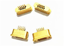 Micro soquetes herméticos do conector de pinos do sub 9 do retângulo MDM D