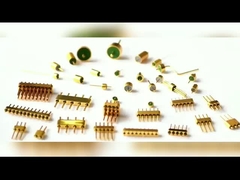 Conectores herméticos de vedação de vidro para metal Feedthroughs de RF cabeçalhos multi-pin